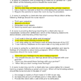 ATI RN COMPREHENSIVE PREDICTOR 2019 FORM (A - B - C )