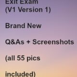 2022 HESI Med Surg Exit Exam (V1 Version 1) Brand New Q&As + Screenshots (all 55 pics included) Guaranteed A+