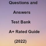 ALL HESI EXIT Questions and Answers Test Bank. A+ Rated Guide (2022)