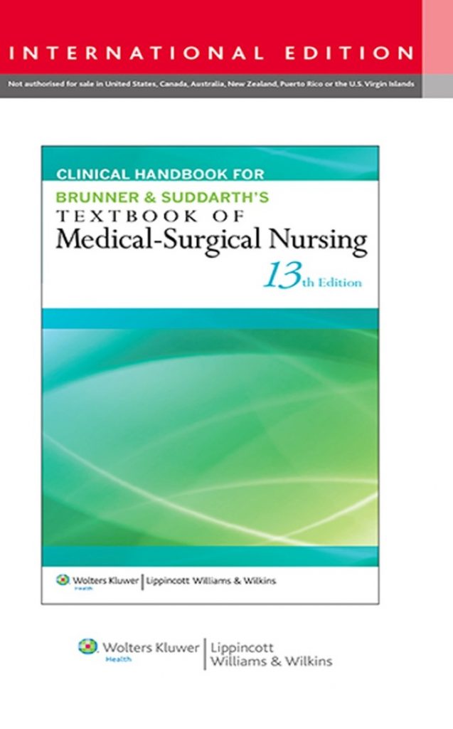 Brunner And Suddarths Textbook Of Medical Surgical Nursing Hinkle 13th